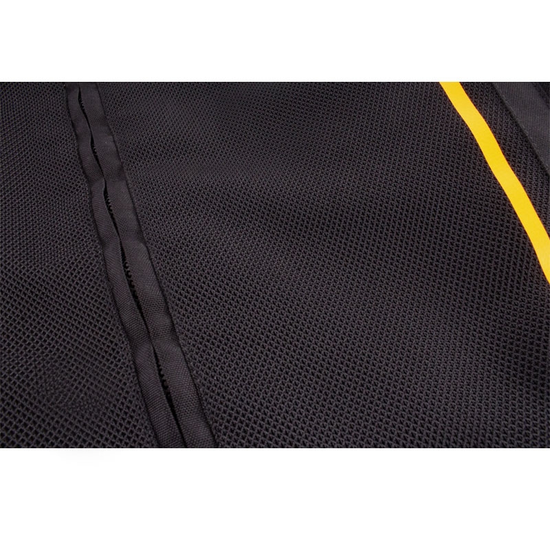 Veste de moto Street Racer Flex Air noir-orange