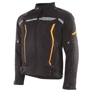 Veste de moto Street Racer Flex noir-orange