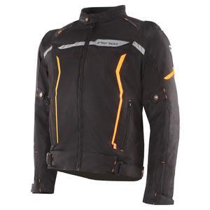 Veste moto Street Racer Flex EVO noir-orange