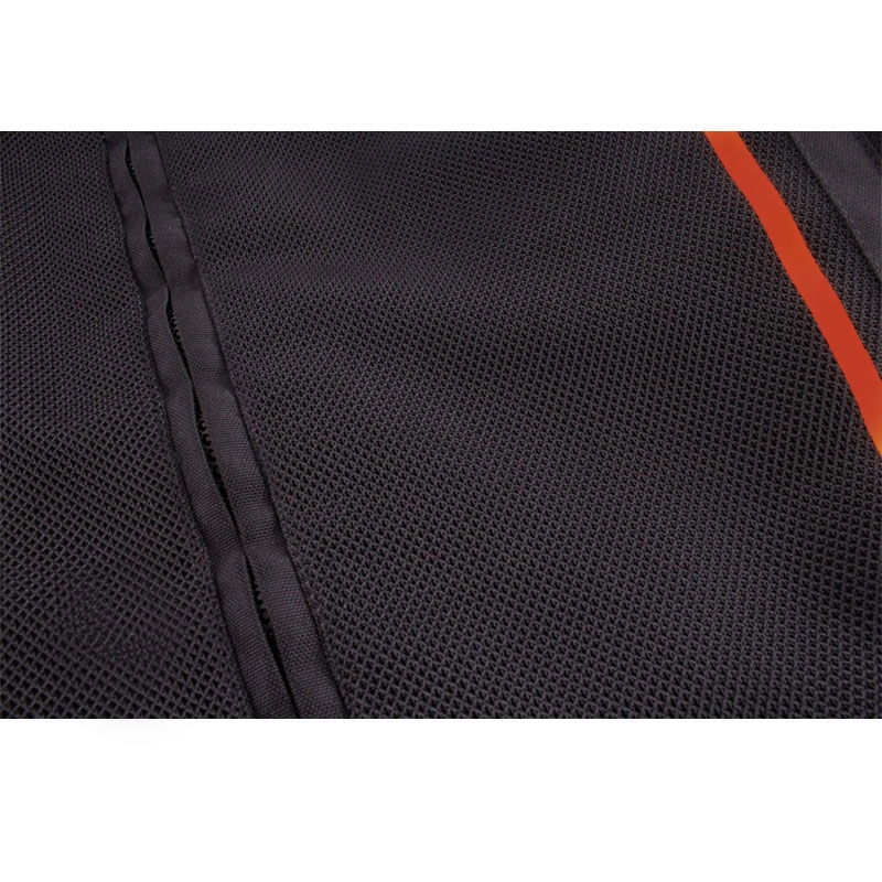Veste moto Street Racer Flex Air noir-rouge