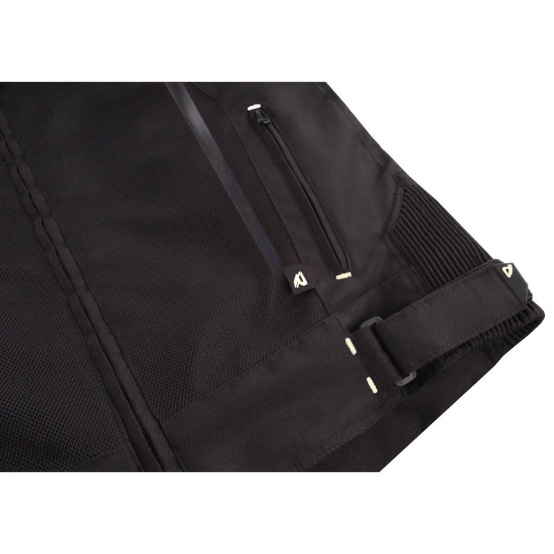 Veste de moto Street Racer Flex Air Noir