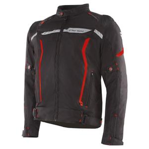 Veste moto Street Racer Flex EVO noir-rouge