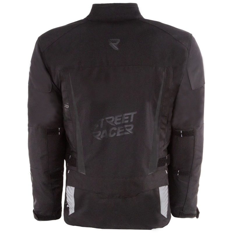 Veste moto noire Street Racer All Season