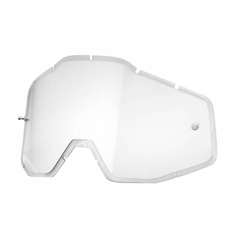 Plexi 100% Racecraft/Accuri/Strata transparent (Anti-brouillard)