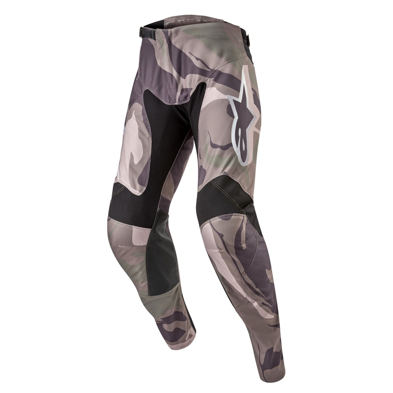 Pantalon de motocross tactique Alpinestars Racer vert camouflage-marron