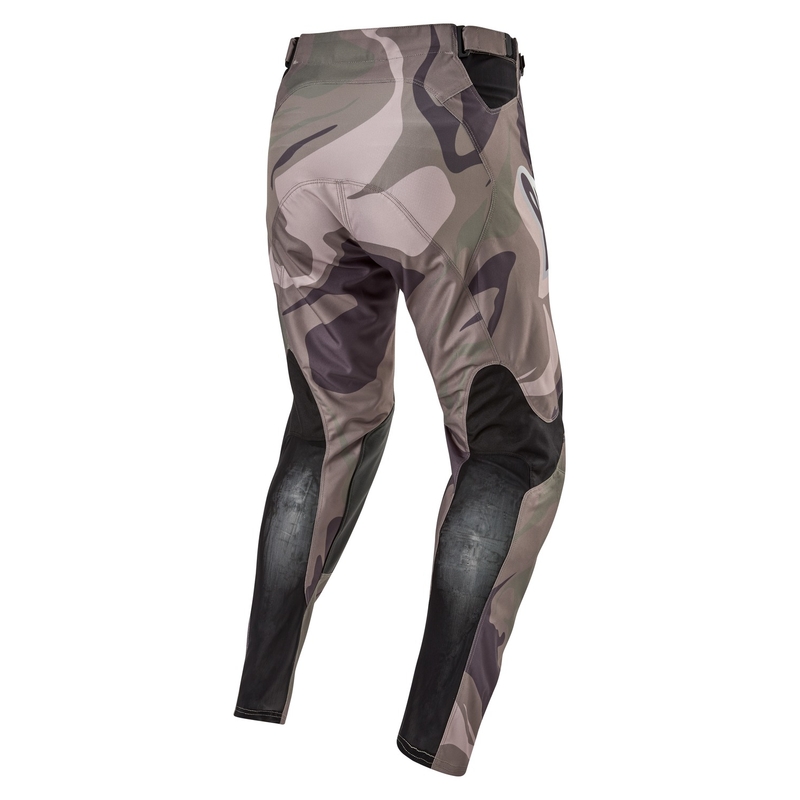 Pantalon de motocross tactique Alpinestars Racer vert camouflage-marron