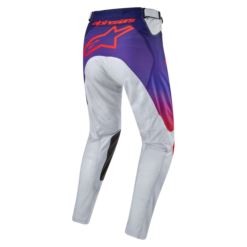 Pantalon motocross Alpinestars Racer Hoen gris-bleu-orange