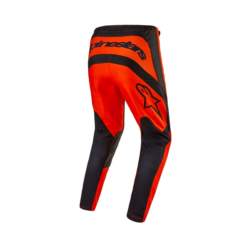 Pantalon moto cross Alpinestars Fluid Lurv 2024 orange-noir