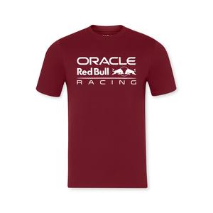 T-shirt Red Bull Racing F1 Core Mono bordeaux