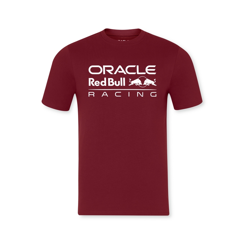 T-shirt Red Bull Racing F1 Core Mono bordeaux