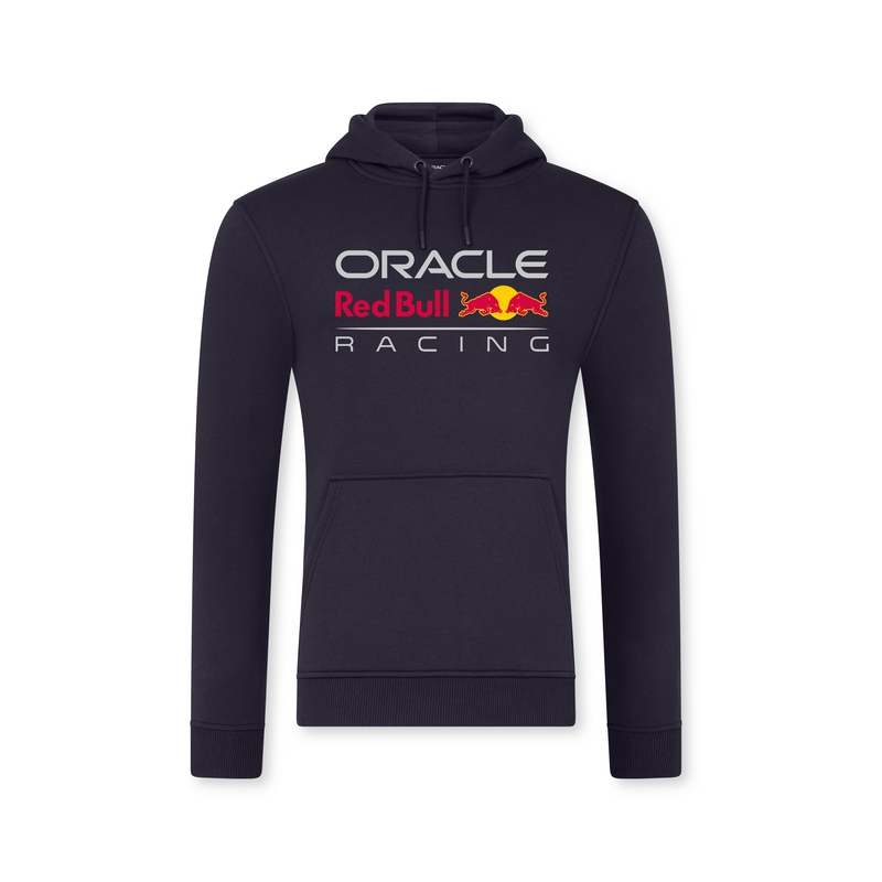 Sweat à capuche Red Bull Racing F1 Core Mono bleu foncé avec logo coloré