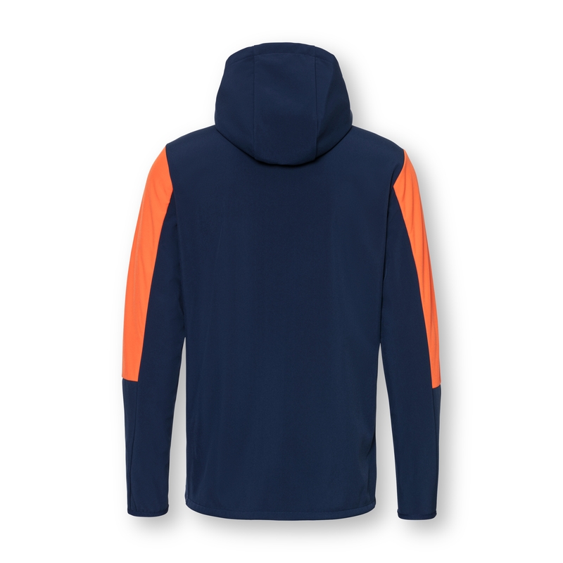 KTM Apex Softshell Jacket bleu-orange soldes