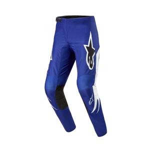 Pantalon de motocross Alpinestars Fluid Lucent bleu-blanc-noir