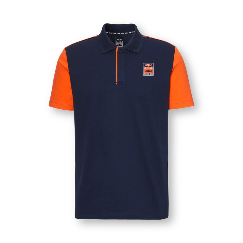 Polo KTM Apex bleu-orange soldes