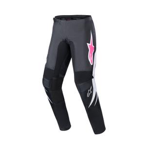 Pantalon de motocross femme Alpinestars Stella Fluid noir-blanc