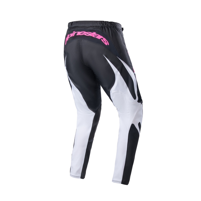 Pantalon de motocross femme Alpinestars Stella Fluid noir-blanc