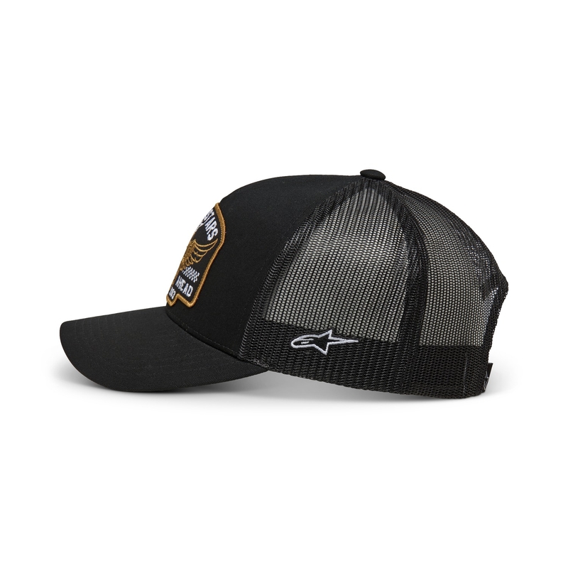 Casquette Alpinestars Heritage Patcher noir-noir
