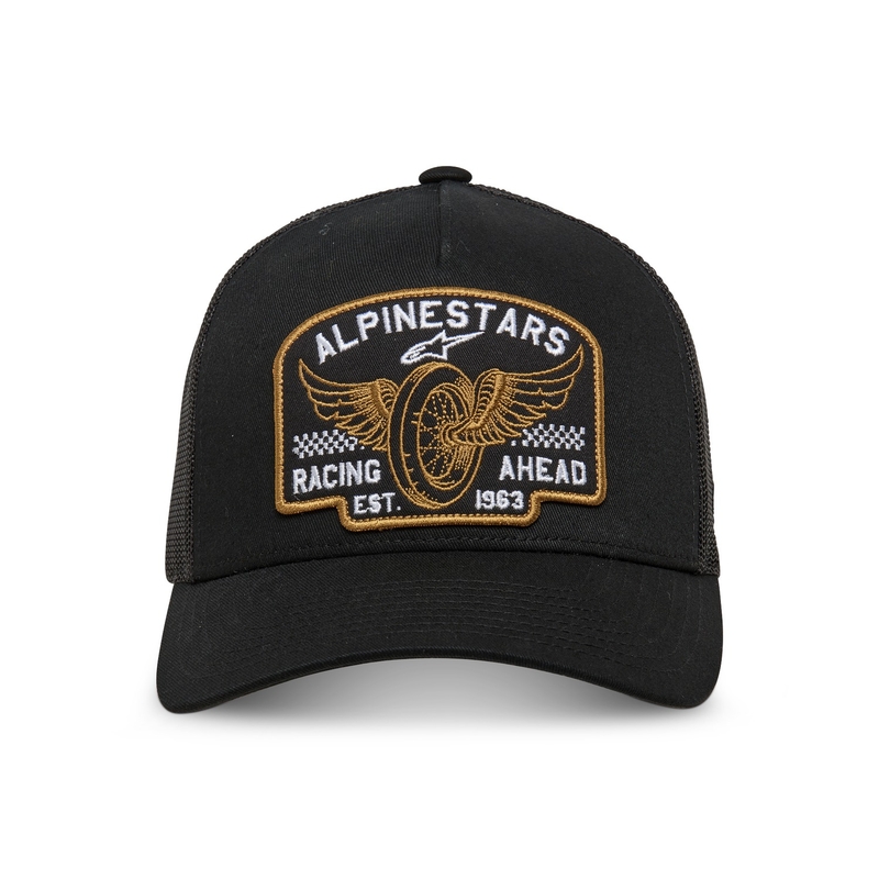 Casquette Alpinestars Heritage Patcher noir-noir