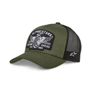 Casquette Alpinestars Heritage Patcher vert-noir