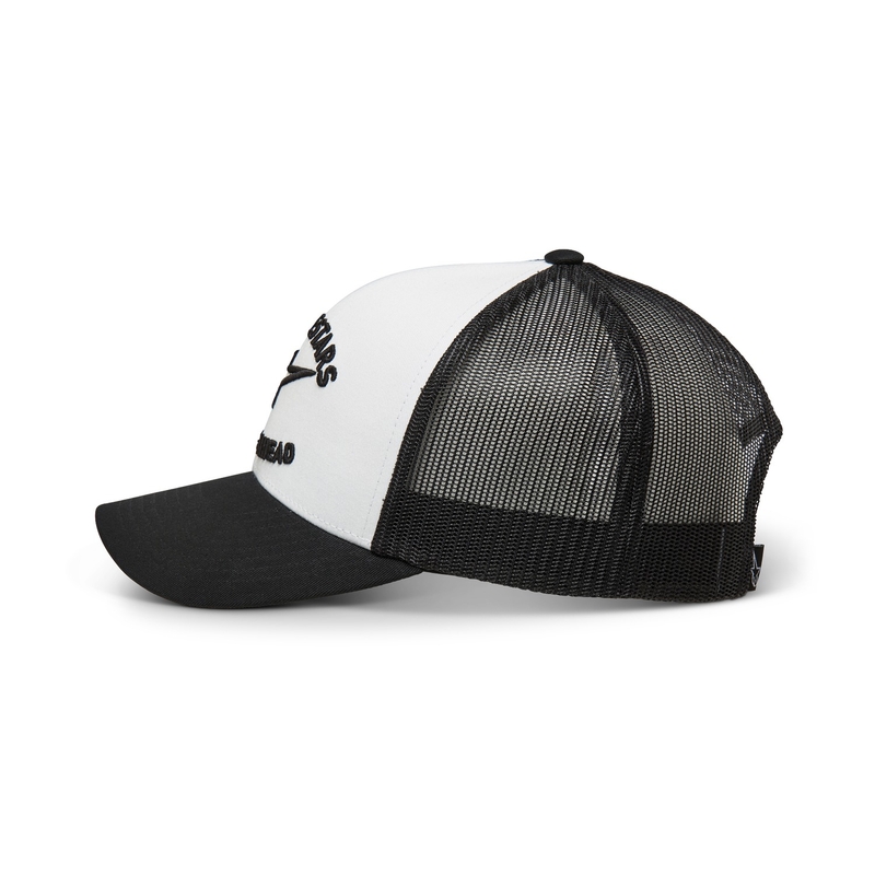 Casquette Alpinestars Tripleer blanc-noir-blanc