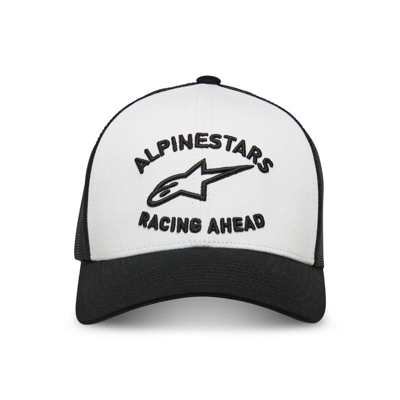 Casquette Alpinestars Tripleer blanc-noir-blanc