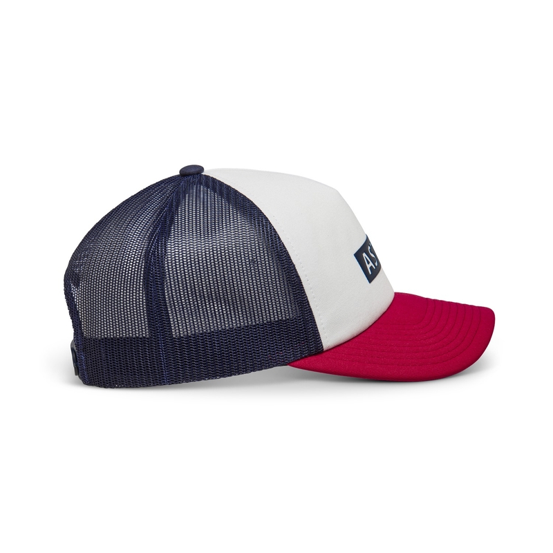 Casquette Alpinestars Clarified Foam blanc-rouge