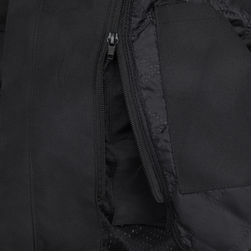 Veste de moto RSA Rider noir-gris-rouge