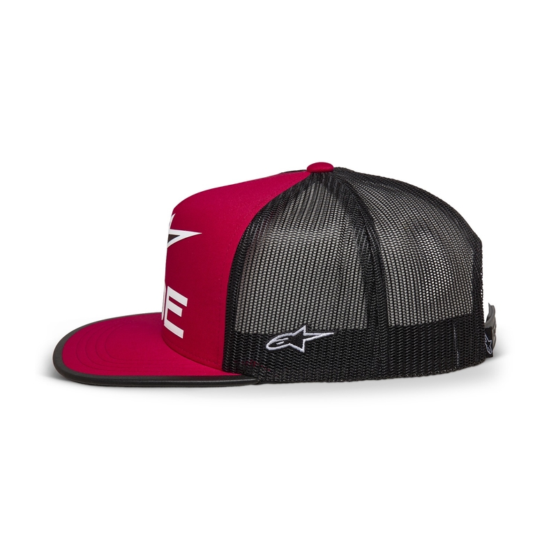 Casquette Alpinestars Ride 4.0 ER rouge-noir-blanc
