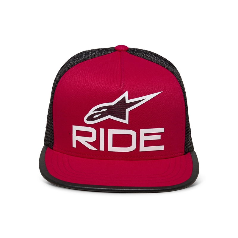 Casquette Alpinestars Ride 4.0 ER rouge-noir-blanc
