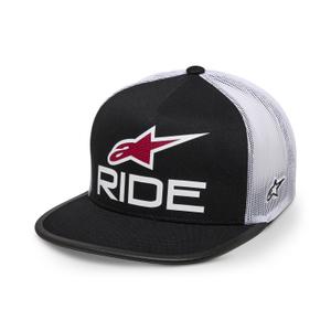 Casquette Alpinestars Ride 4.0 ER noir-blanc-rouge