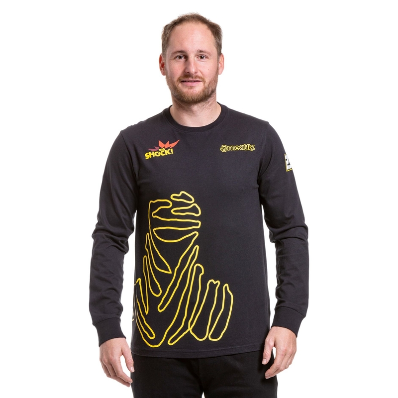Meatfly Dakar Bedouin long sleeve t-shirt noir