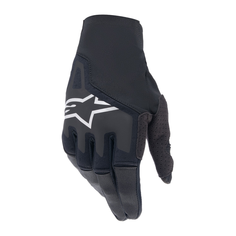 Gants de motocross Alpinestars Techstar 2024 noir et blanc