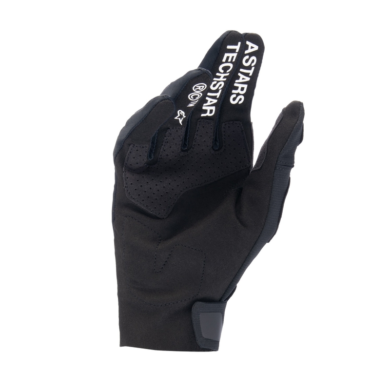 Gants de motocross Alpinestars Techstar 2024 noir et blanc