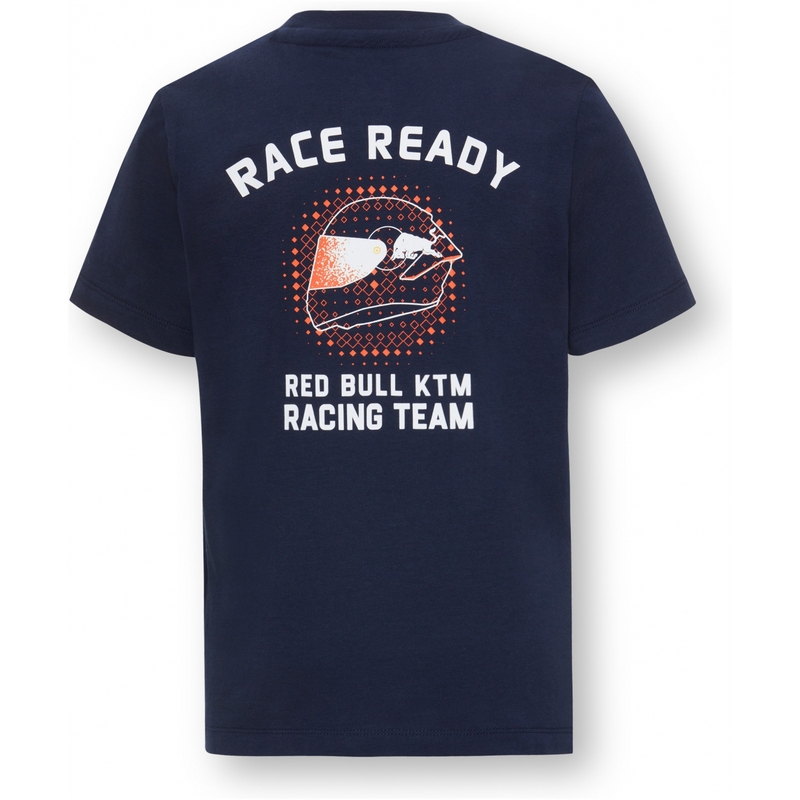 T-shirt enfant KTM Visière bleu-orange