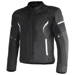 Veste moto noire Street Racer Evans Air