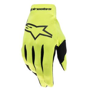Gants de motocross Alpinestars Radar jaune fluo-noir