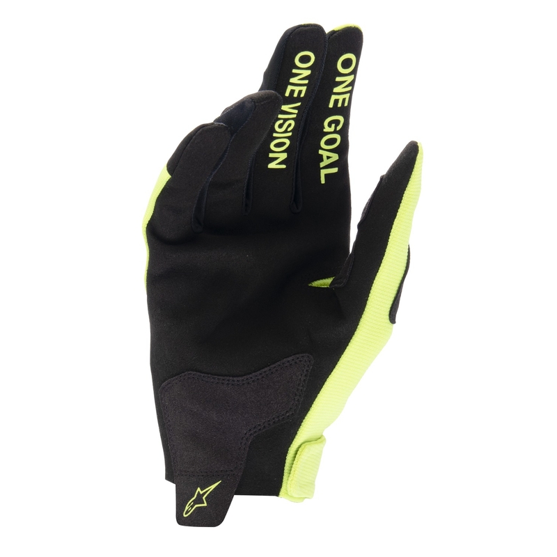 Gants de motocross Alpinestars Radar jaune fluo-noir