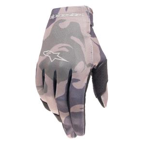 Gants de motocross Alpinestars Radar vert camouflage-marron
