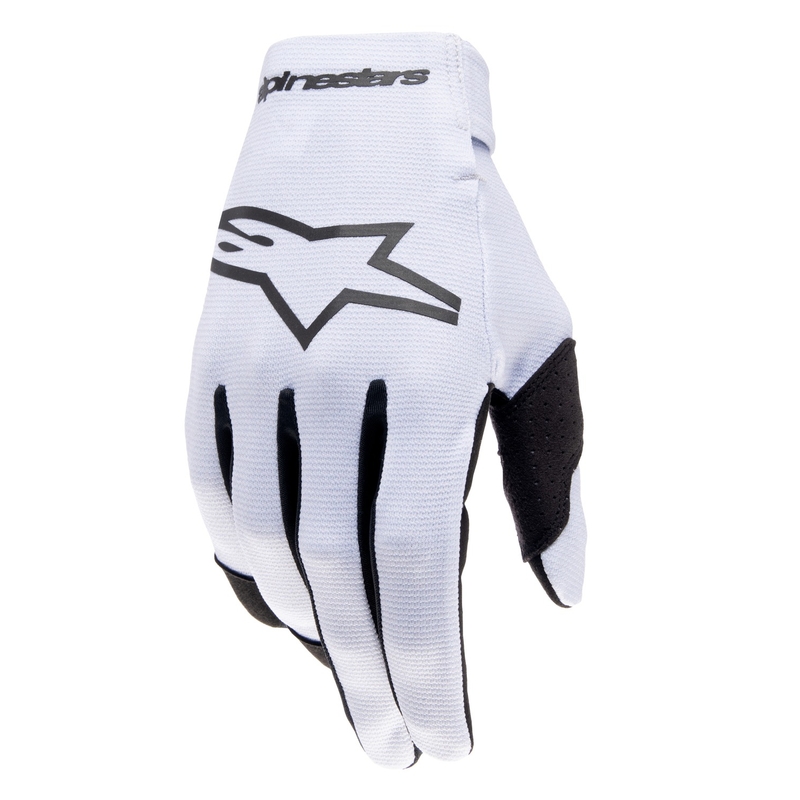 Gants de motocross Alpinestars Radar gris clair-noir