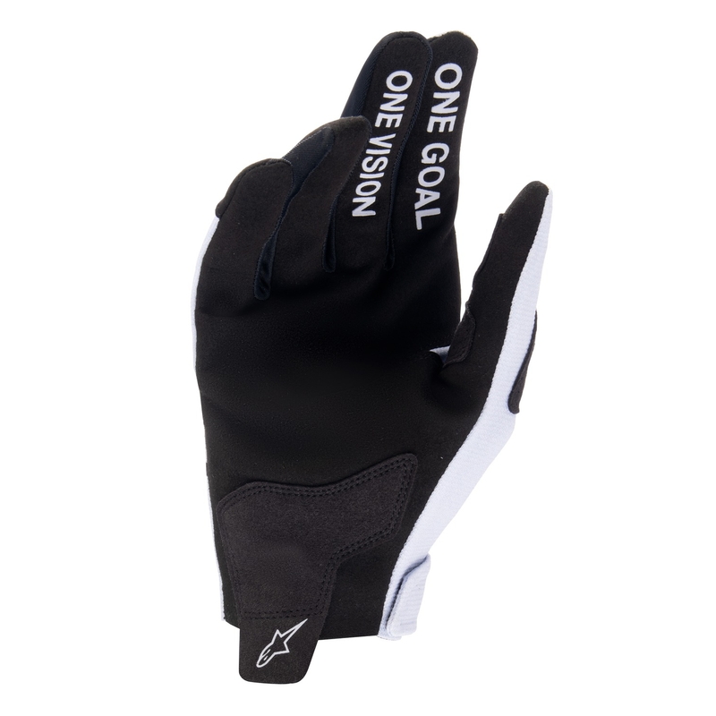 Gants de motocross Alpinestars Radar gris clair-noir
