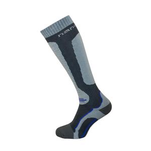 Chaussettes hautes nanosilver® noir-gris-bleu