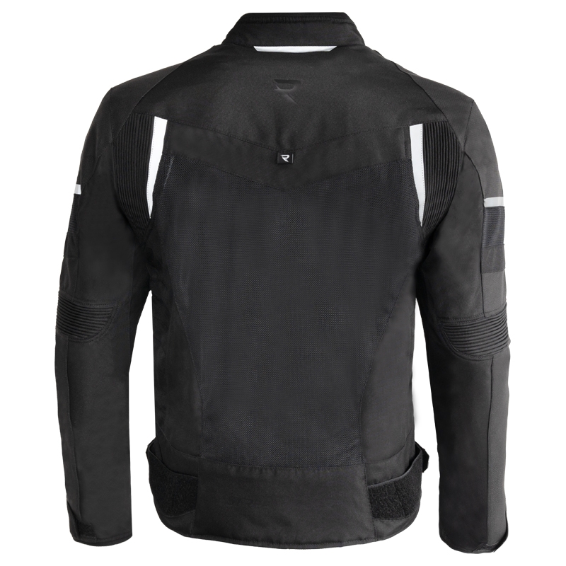 Veste moto noire Street Racer Evans Air