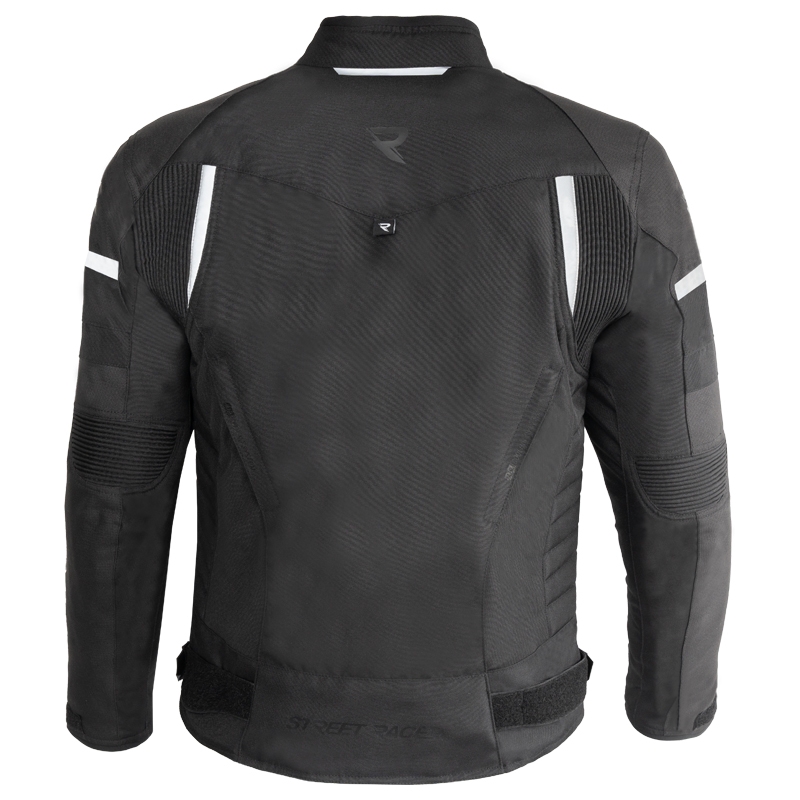 Street Racer Evans Veste de moto noire
