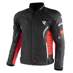 Veste moto Street Racer Evans noir-rouge
