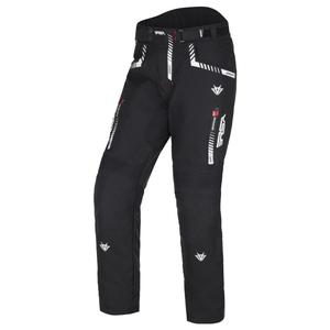 Pantalon de moto RSA Greby 2 noir et blanc