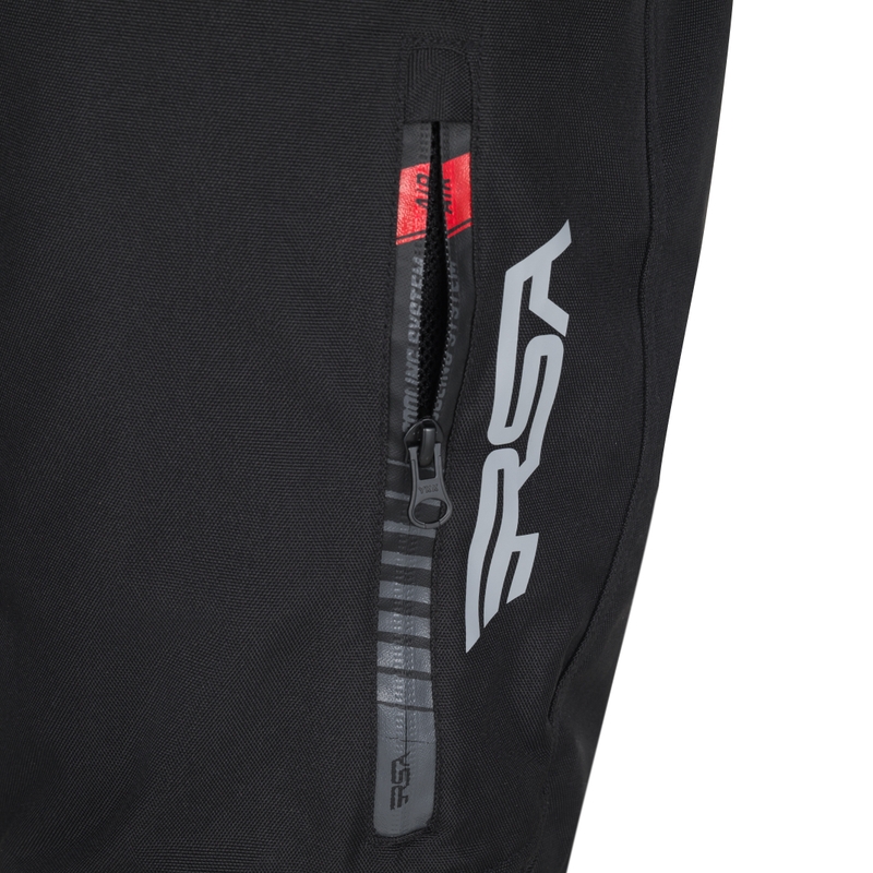 Pantalon de moto RSA Greby 2 noir et rose pour femmes