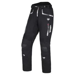 Pantalon de moto RSA Rider noir et blanc