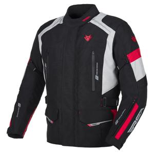 Veste de moto RSA EXO 2 noir-gris-rouge