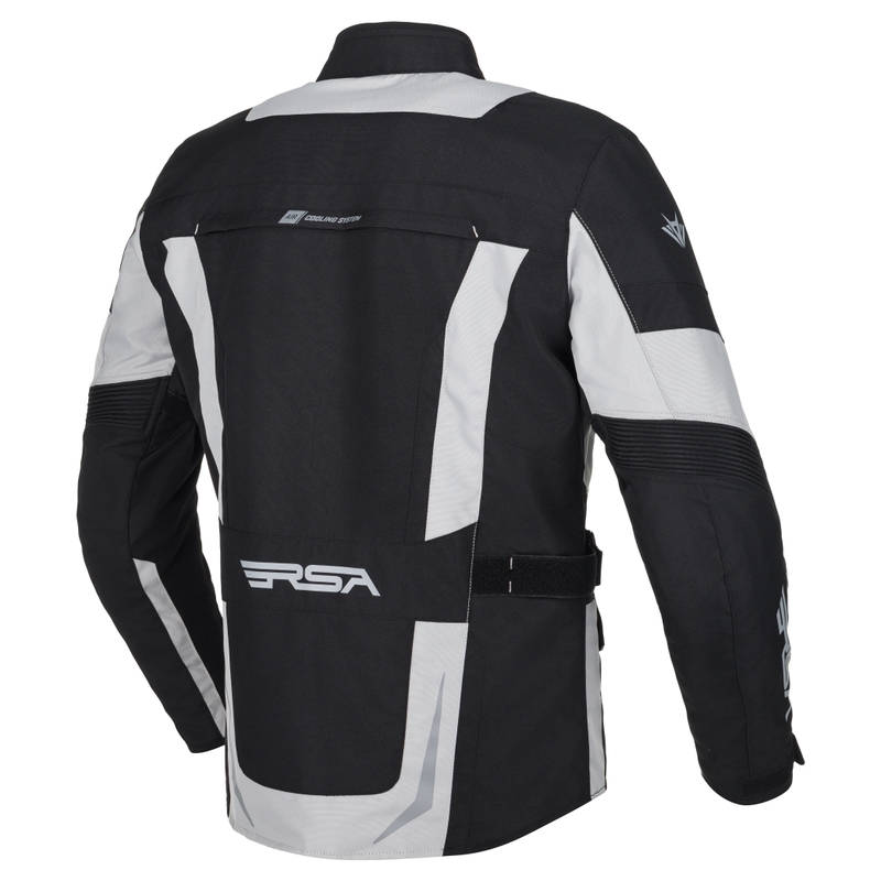 Veste moto RSA EXO 2 noir-gris