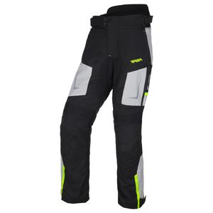 Pantalon moto RSA EXO 2 noir-gris-jaune fluo